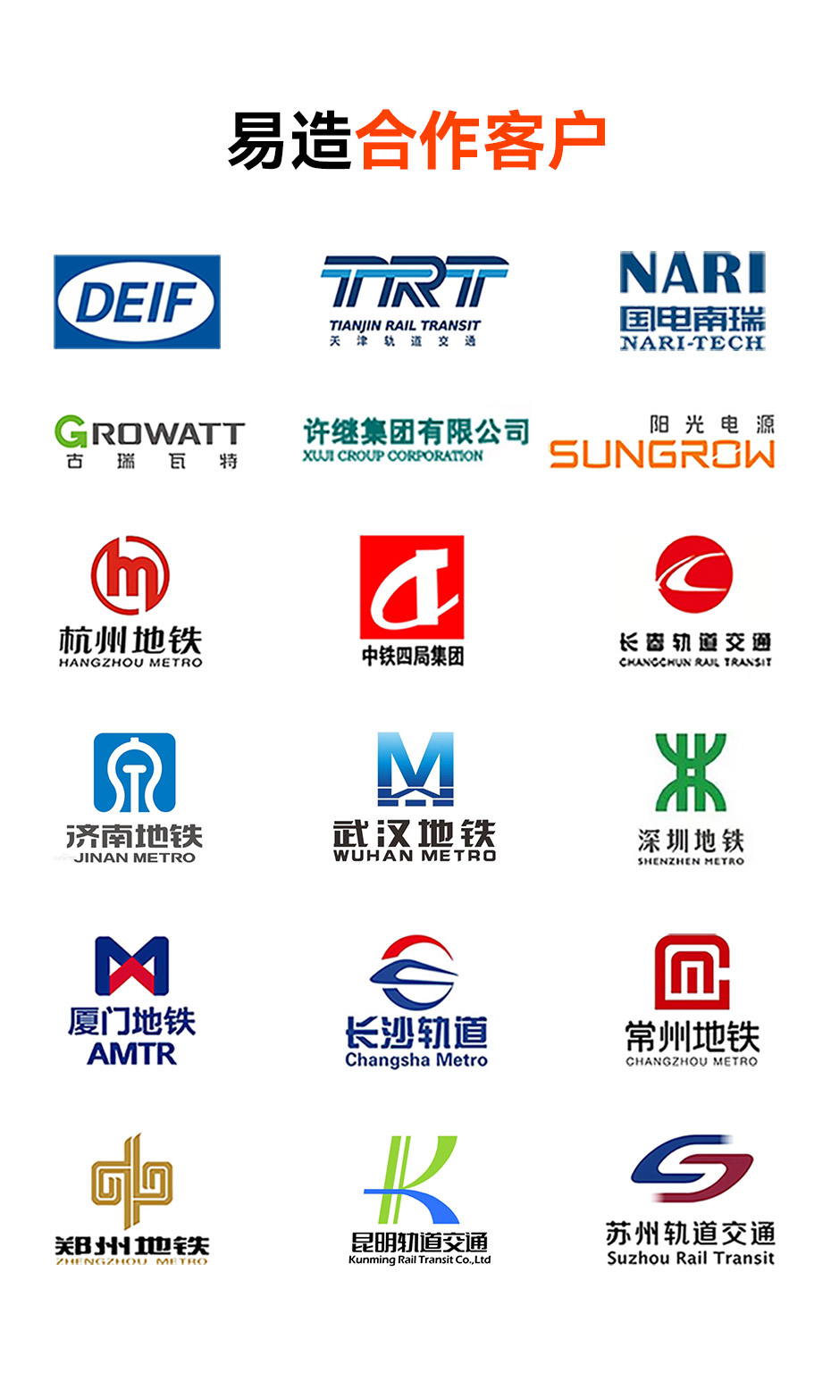 易造二級40kA插拔式浪涌保護器合作客戶-光伏 風電 軌道交通 機房 易造二級40kA插拔式浪涌保護器合作客戶-光伏 風電 軌道交通 機房