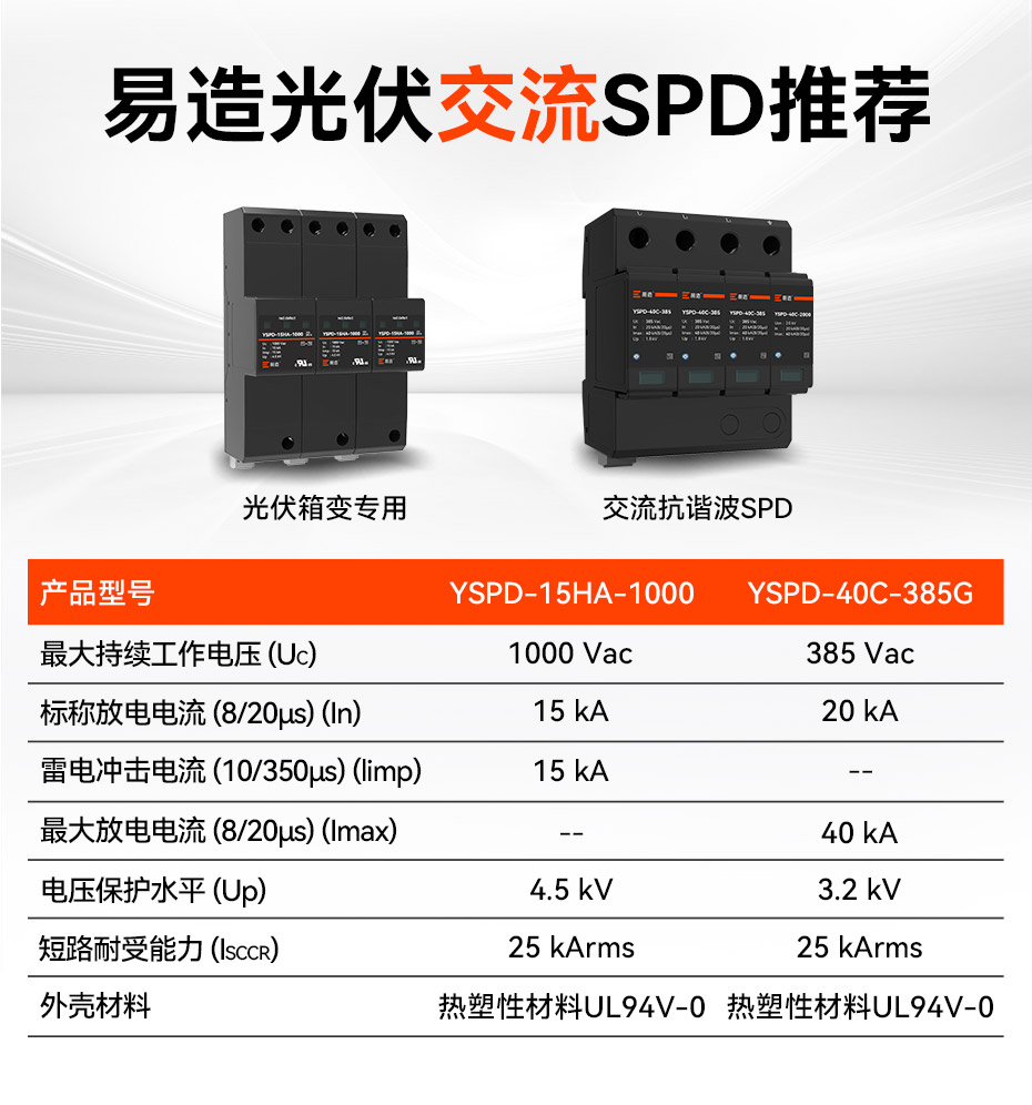 易造光伏交流浪涌保護器推薦